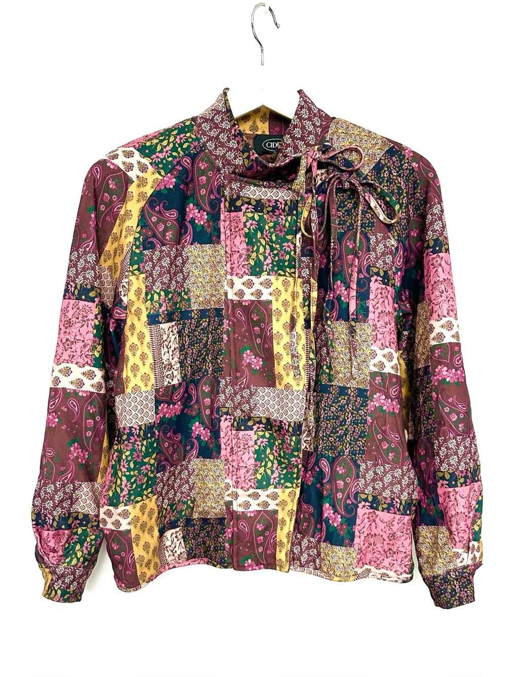 LASTCALL🔻 Cider Patchwork quilted jacket NWT